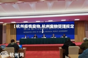 【杭州疫情宠物,杭州宠物管理规定】