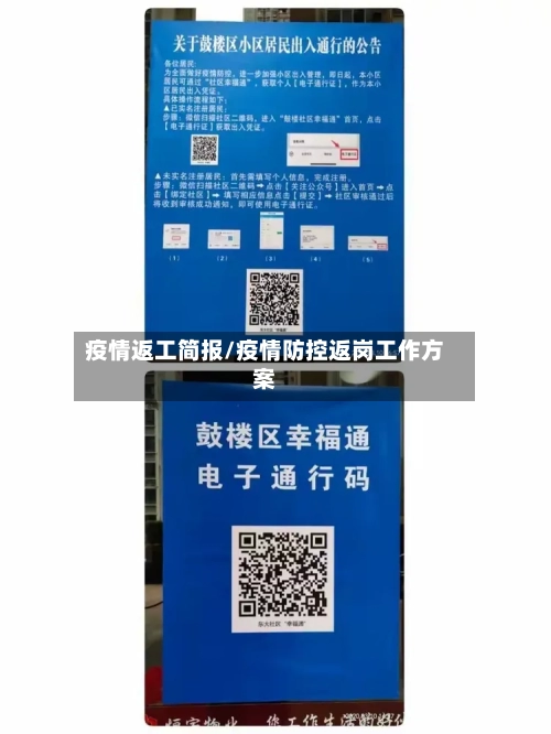 疫情返工简报/疫情防控返岗工作方案-第1张图片
