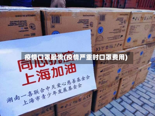 疫情口罩最贵(疫情严重时口罩费用)-第1张图片