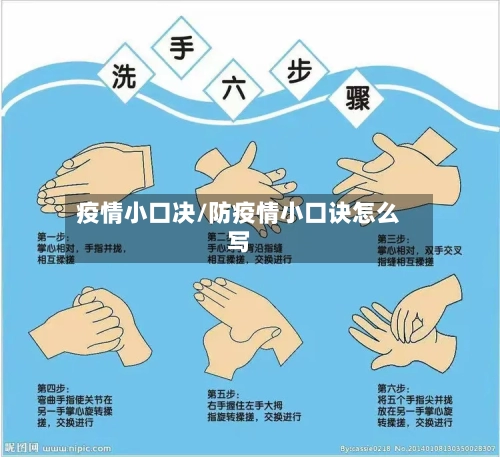 疫情小口决/防疫情小口诀怎么写-第2张图片