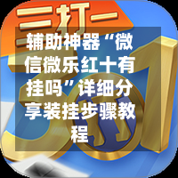 辅助神器“微信微乐红十有挂吗	”详细分享装挂步骤教程-第1张图片