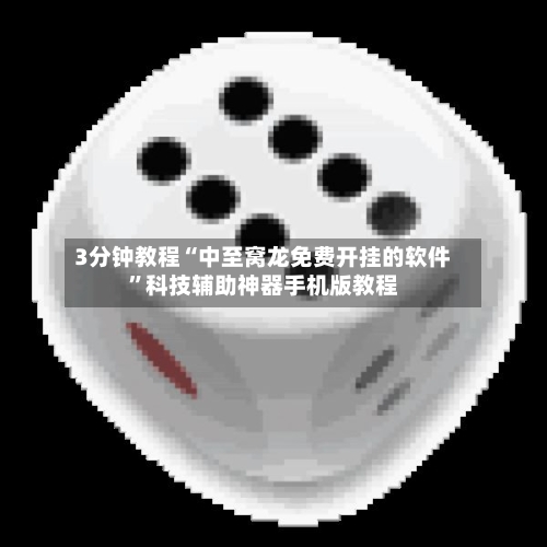 3分钟教程“中至窝龙免费开挂的软件”科技辅助神器手机版教程-第2张图片