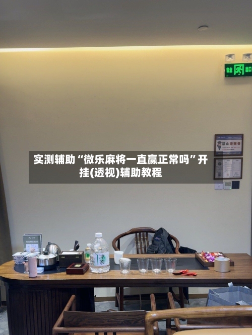 实测辅助“微乐麻将一直赢正常吗”开挂(透视)辅助教程-第2张图片