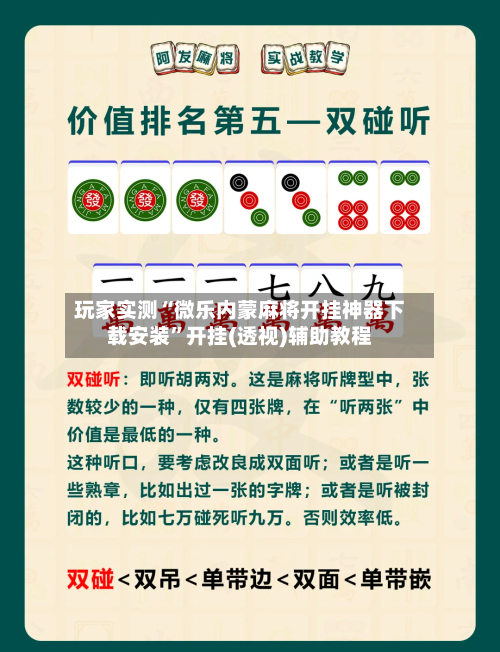 玩家实测“微乐内蒙麻将开挂神器下载安装”开挂(透视)辅助教程-第3张图片