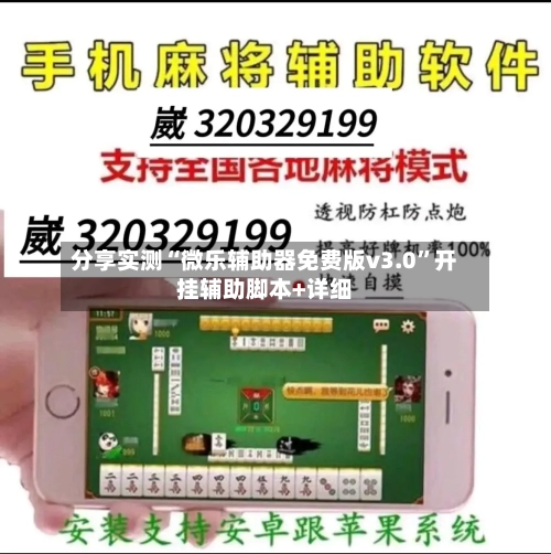 分享实测“微乐辅助器免费版v3.0”开挂辅助脚本+详细-第2张图片