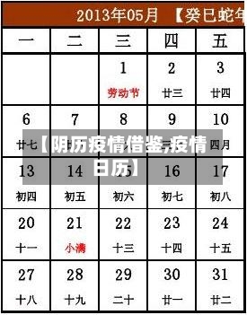 【阴历疫情借鉴,疫情日历】-第1张图片