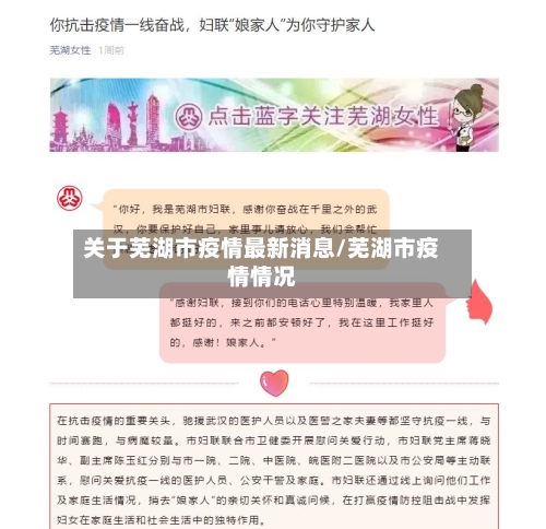 关于芜湖市疫情最新消息/芜湖市疫情情况-第2张图片